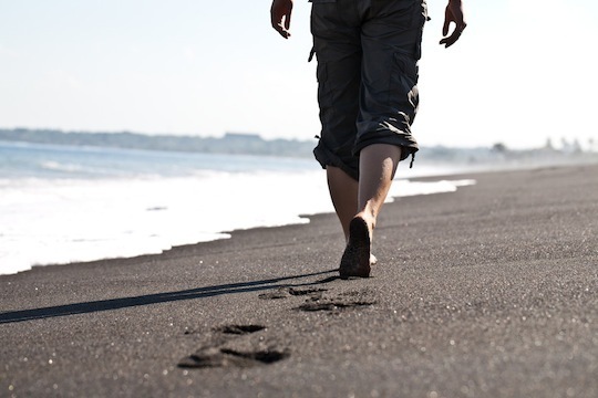 photodune 1107859 walking on the sandbeach s