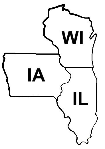 Tri State map