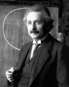 Albert Einstein: “All the fine speculations in the realm of science spring from a deep religious feeling, and shit.”