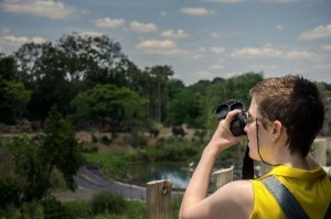 Elyssa on the Observation Deck