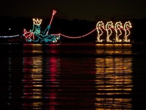 The final float in the aquatic scene.