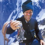 Your lead, kid. (The Bourbon Bottle Route, Ruth Gorge, AK, 1996. Amazingly, I still use some of that gear.)