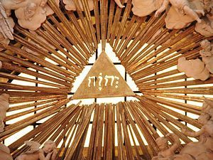 The Tetragrammaton Yahweh intended to be prono...