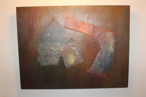 My first Bob Thomas painting. Spotted during dinner at his house and later leaving with me.