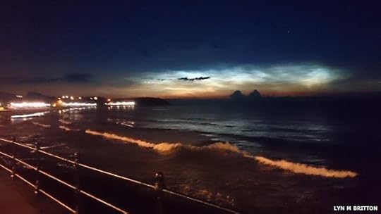 Noctilucent cloud over Scarborough