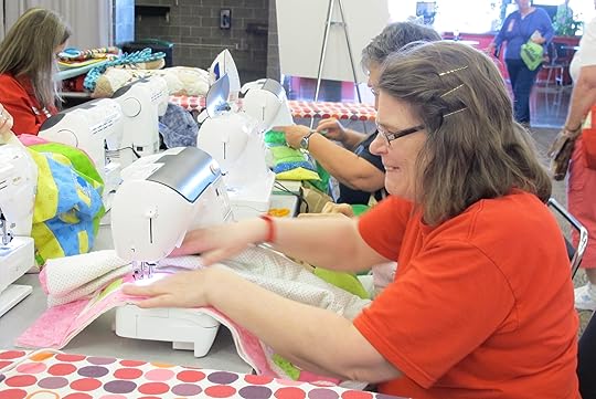 Nancy Zieman Quilt to Give at Quilt Expo, Madison WI