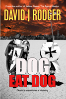 cover for Dog Eat Dog, new fiction for SSF with zombies written by David J Rodger