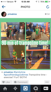 trampoline time