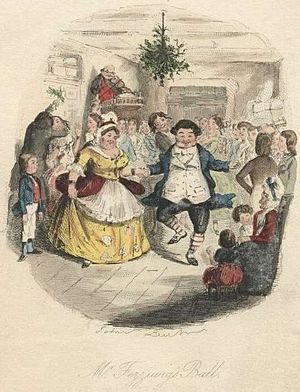 A Christmas Carol (1843) English: Mr. Fezziwig...