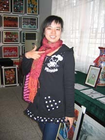 Favorite guide, Kathie of Xi’an, in her Minnie Mouse dress