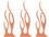 3 Flames