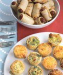 Mini Quiche and Pigs in a Blanket