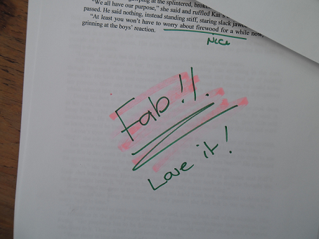 'Fab! !- Highlighted! Love it!'