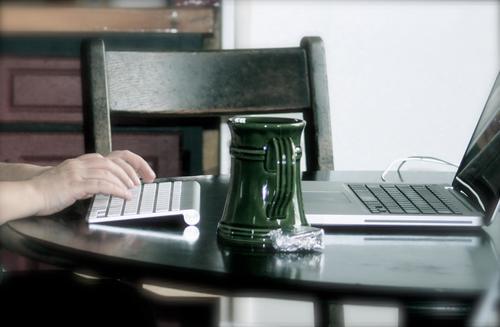 This photo was taken pre-baby when I had the luxury of hiding away for a week in the woods to do nothing but write and drink coffee. Ahhhhh. Still, wouldn't trade what I do now for anything in the world. 