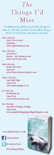 Andrew Clover blog tour banner