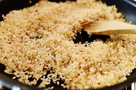 Lemon Basil Shrimp Risotto