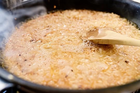 Lemon Basil Shrimp Risotto