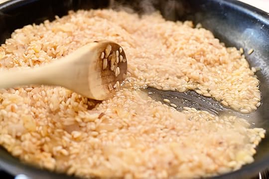 Lemon Basil Shrimp Risotto