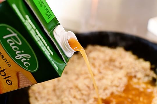 Lemon Basil Shrimp Risotto