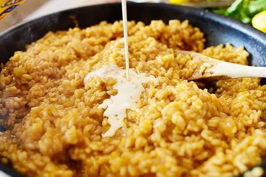 Lemon Basil Shrimp Risotto