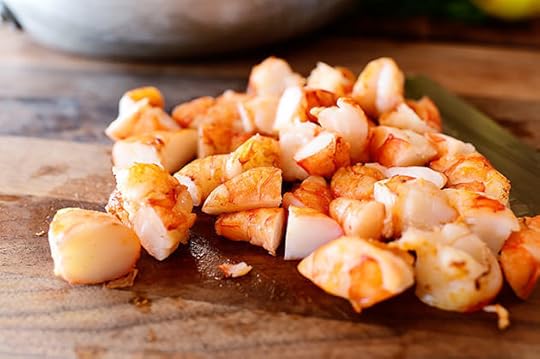 Lemon Basil Shrimp Risotto