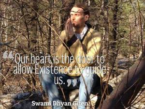 Giten Quote Picture + Our heart + Existence