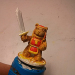Tristan the Teddy Bear Gaming Miniature Work-In-Progress