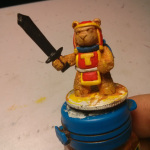 Tristan the Teddy Bear Gaming Miniature Work-In-Progress