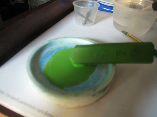 grinding out some green