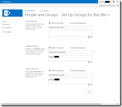 SharePoint New Site Wizard Part 2