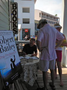 It was a great day for The Professor at Sundog Books!