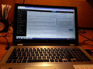 The new computer.