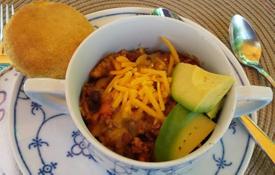 Confetti Chili with Eggplant