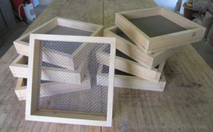 Seed cleaning screens. Cost about $190-BLOG