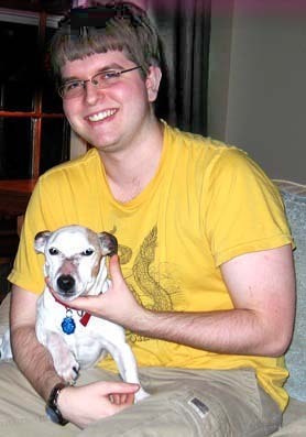 Our Tom, with his buddy Jack