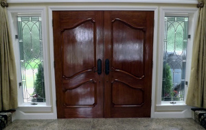 Full view of entryway
