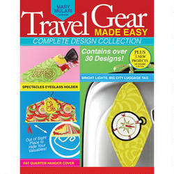 Travel Gear Made Easy Embroidery Collection by Mary Mulari as seen on Nancy Zieman's Sewing With Nancy