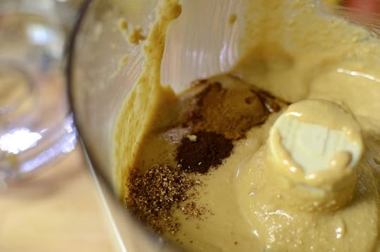 spices in food processor