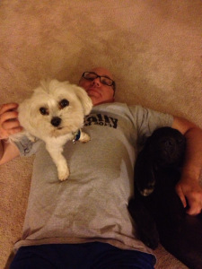 I protect father from Mother's image gathering machine. 