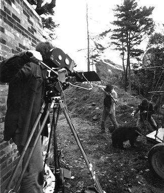 No animal was harmed while shooting the film. Not true of the cast and crew. We all had our share of bites and scratches.