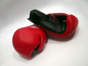 Boxing Gloves And Dumbells 1