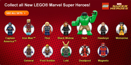 Lego Marvel Avenger Heroes