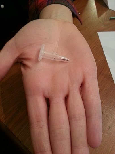 Ten Venus Flytrap seeds in an Eppendorf Tube