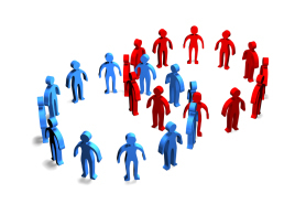 Businesspeople Cooperation