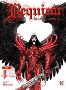 Dracula himself rules over the vampires of Resurrection, and he claims the cover of volume #3.