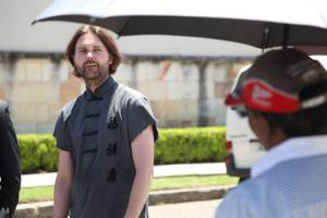 On the set of My Cornerstone2