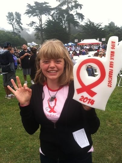 Taft Weber-Kilpack, 15, is NOT the youngest member of Team Positively Negative. 