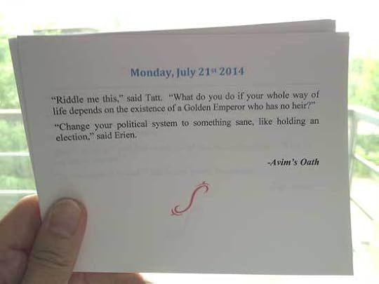Okal Rel Quote – Jul 21, 2014