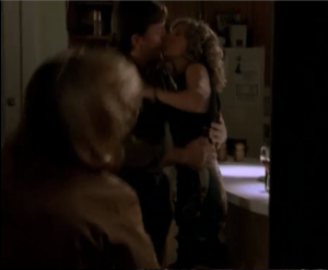 It's parental aged people making out! It's horrible!