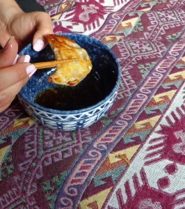 dip in sauce